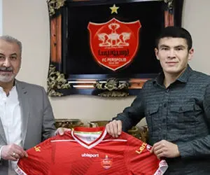 (عکس) شرزود تمیروف بلاخره با پرسپولیس قرارداد بست