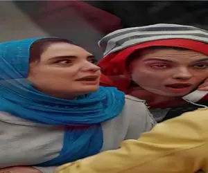 سکانس خندان؛ الیکا عبدالرزاقی سر بدهی نرگس محمدی افتاده زندان مکالمه ملاقاتیش ته خندس