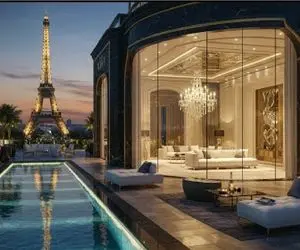 معماری خلاقانه؛ فرانسوی ها خونه ساحتن اون بالا بالاها ایفل خودش میاد تو قاب