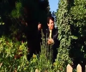 آواز بهشتی؛ عباس قادری تو باغ درن دشت تک و تنها چه با عشوه آهنگ نازگلکم رو میخونه