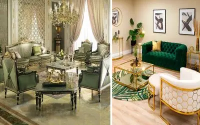 چیدمان مبل 7 نفره استیل و راحتی؛ طراحی های دلبرانه واسه متراژ خونه سی تا سیصد متری