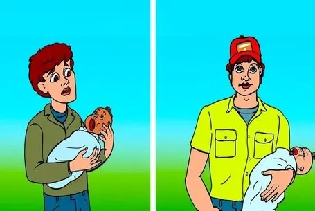 بازی فکری؛ اگه مغزت ثبت احوال درونی و آنلاین داره بگو کدوم پدر واقعی بچه نیست