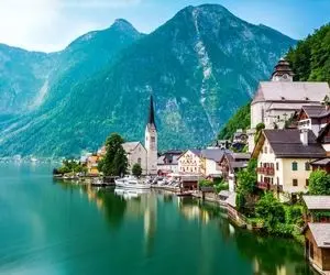 دهکده های رویایی؛ هالستات روستایی که تو خوشگلی پرفکت ترینه انگار که تابلوی نقاشیه