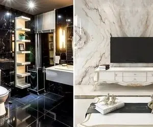 بنایی نکن به جاش ماربل شیت بزن! نه هزینه بالایی میخواد نه کنده کاری داره خیلیم خوشگله