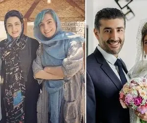 لباس گُنده مهسا طهماسبی که نافرم خانوم زاغارت کرد؛ تو عروسیش گیسارو برقید تا رو اَبرا!