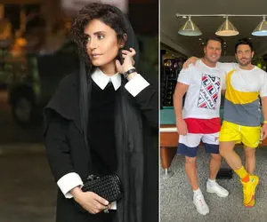 تیپ سیندرلای سینما و برادرش تو عروسی محمد رضا گلزار؛ داداش الناز خودش یه پا دوماد شده 