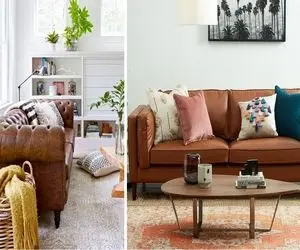 خونتو با مبل قهوه ای شیک و شکلاتی دیزاین کن؛ فرش این سِت قرار نیست فقط کرم باشه ها