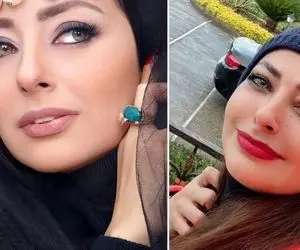 "نفیسه روشن" با سیسِ عقاب پشت میز لوکس و مدیریتی؛ خودزنی خانم برای جلب توجه!