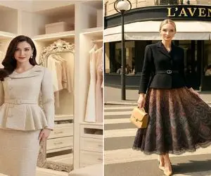 ۱۳ مدل کت دامن برای عید 1405 / چه رنگی انتخاب کنیم که به پوستمون بیاد و ترند باشه