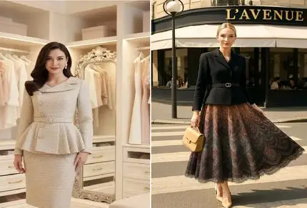 ۱۳ مدل کت دامن برای عید 1405 / چه رنگی انتخاب کنیم که به پوستمون بیاد و ترند باشه