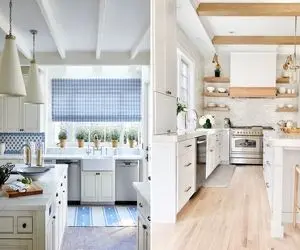 رنگ فرش برا آشپزخانه با کابینت سفید / اگه این رنگو داری واقعا جا داره بگم سلیقت بیسته