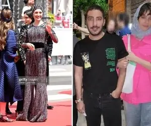 تغییر چهره عجیب فرشته حسینی وقتی با نوید کلی غیب شدن؛ تیپ فضاییو بیا پایین سر جَدت!