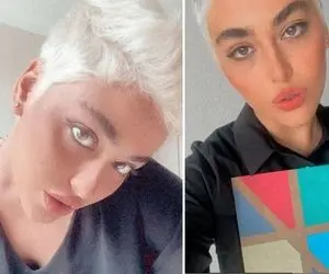 عکسی عجیب و ترسناک از ریحانه پارسا