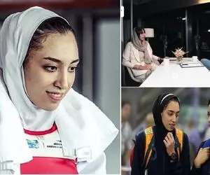 (ویدئو) افشاگری جنجالی اکرم خدابنده از کیمیا علیزاده در برنامه علی ضیا