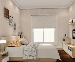 چیدمان لاکچری؛ اگه اتاق خواب مربعی کوچیک داری نگران نباش اینجوری دیزاین کن فضا باز شه