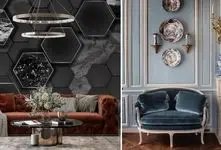 تفاوت های رنگ و کاغذ دیواری جهت بهترین انتخاب؛ از طرح و رنگ تا هزینه و معایب مزایاشون