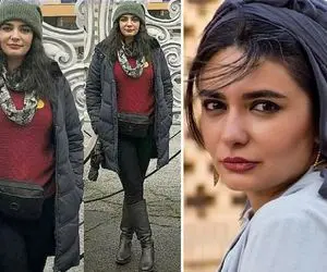 "لیندا کیانی" با یه تیپ عجیب اومد جلو همه؛ خیلی روشنفکر شدی این چه وضعشه!