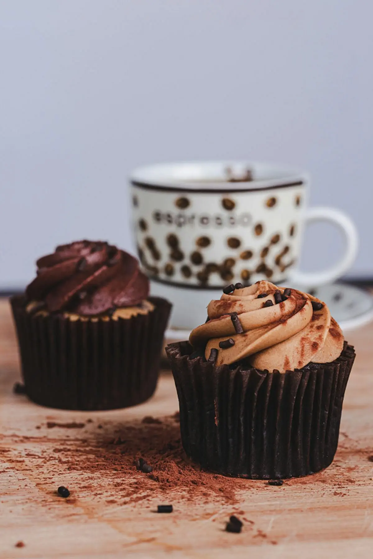 کاپ کیک شکلاتی