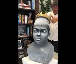 ایده خلاقانه/هنر این هنرمند در درست کردن تاج و کله مرد شگفت زده میکنه