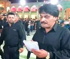 آواز غمزده؛ سجاد رزمجویی رفته ختم داره جانسوزانه میخونه بقیه خندشون گرفته ناجور