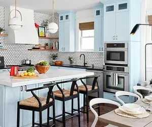 کوچیکی آشپزخونه و کم بودن کابینت رو با این جذابا جبران کن؛ یه تیر و دو نشون همینه دیگه