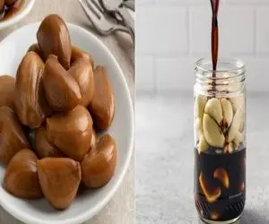 سیر ترشی فوری با یه روش توپ که باید بلد باشی/ ترشی خوشمزه و پرخاصیت تو کمتر از 2 هفته