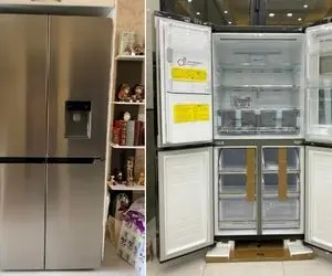 بهترین مدل های یخچال فریزر چهار درب؛ مقایسه طراحی فضای داخلی، تجهیزات و نکات خرید