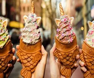 خلاقیت/ مکانیزم جالب ژاپنی ها برای بستنی دیوانه کننده است