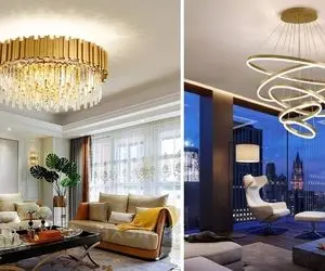 انواع مدل لوستر برای دکوراسیون داخلی / مثل یک تکه ای از جواهر در دیزاین منزل میدرخشند