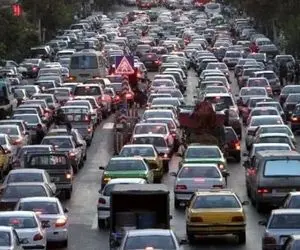 ترافیک سنگین در محورهای منتهی به مازندران
