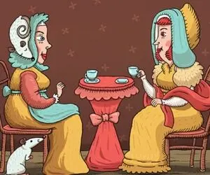 بازی فکری؛ موش رو بین پیرزن ها پیدا کن
