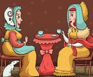 بازی فکری؛ اگه رگ و ریشت از هوش و خون ملت کردی تو شیشه موش رو بین پیرزن ها پیدا کن