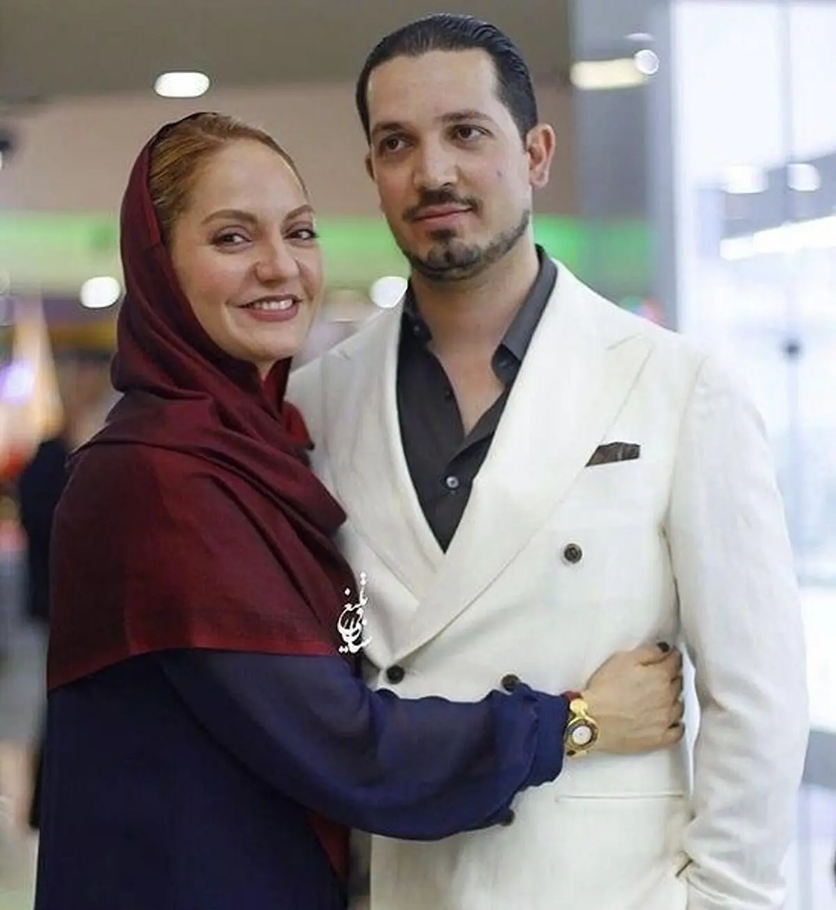 مهناز افشار و همسر سابقش