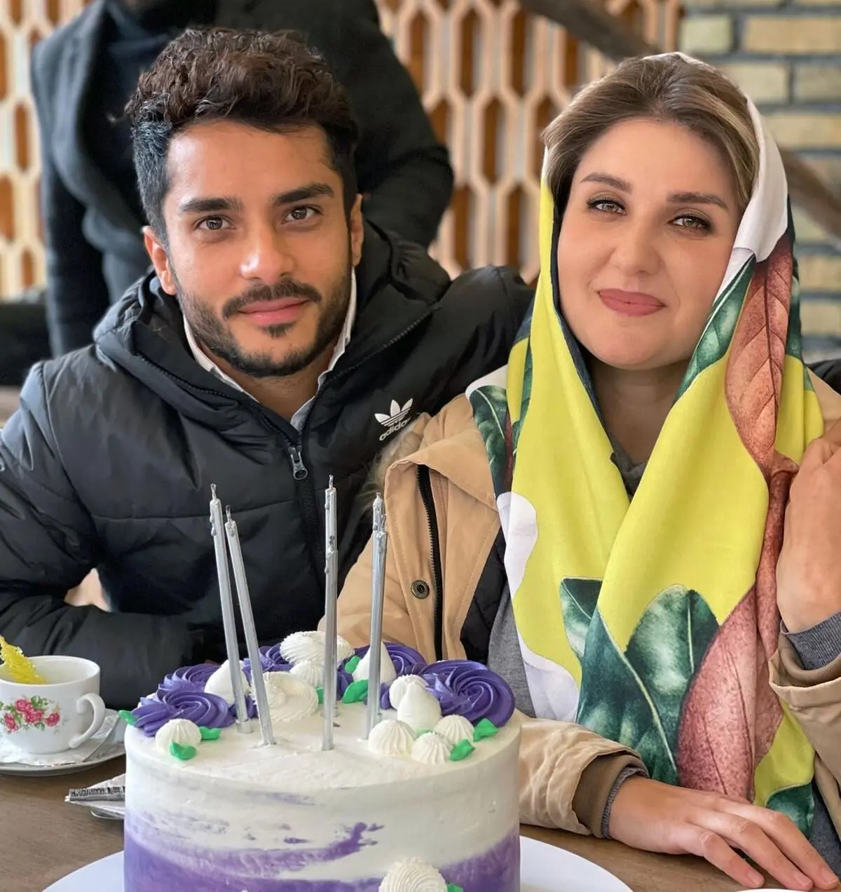 گلوریا هاردی و ساعد سهیلی