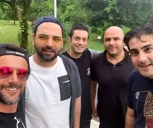 احسان علیخانی و ماسک عجیبش جنجالی شد!