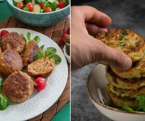 طرز تهیه کوکوی کدو سبز + خوشمزه ای که زیر یک ساعت آماده می شود