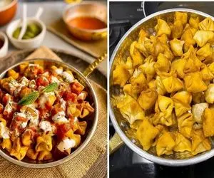 طرز تهیه مانتی ترکیه ای اصل و حرفه ای؛ همراه با خمیر خونگی به صرفه درستش کن + هزینه پختش