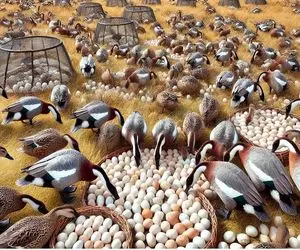 فرآوری اردک؛ جوجه اردکا سر از تخم در نیاورده با اشعه ایکس قصابی میشن واسه کباب