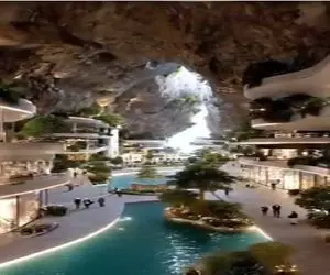 معماری خلاقانه؛ جا کم آوردن شهر ساختن زیر پوسته زمین برا رطوبت پوستشون