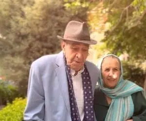 آواز احساسی؛ ایرج خواجه امیری دست تو دست همسرش براش عاشقونه میخونه