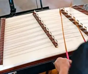 مادر بزرگ مطرب؛ مامان بزرگ هنرمند از آشپزخونه اومد نشست پشت سنتور و عالی نواخت