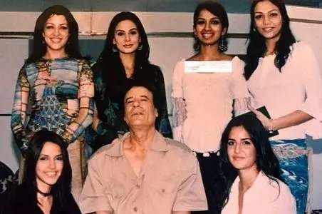 آلبوم دیکتاتورها؛ عروسی دختر بلوند معمر قذافی که هیچ شباهتی به پدر زشتش نداشت