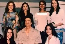 آلبوم دیکتاتورها؛ عروسی دختر بلوند معمر قذافی که هیچ شباهتی به پدر زشتش نداشت