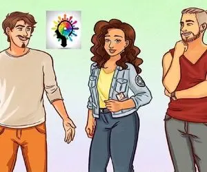 تست هوش تصویری؛ اگه فکر می کنی آخر آیکیویی بگو ببینم خانمه دنبال کدوم از این آقایونه؟!