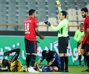 در بازی استقلال و نساجی فغانی برای استقلال پنالتی نگرفت؟