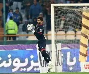 واکنش جالب بازیکن نساجی به حرکت عجیب علیرضا بیرانوند