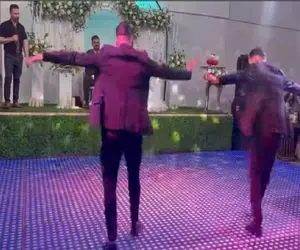 آواز اصیل؛ داداشای دوقلو عروس براش یه رقص آذری رفتن کیف میکنی ساغوول