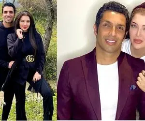 عاشقانه رمانتیک "سپهر حیدری" و ملکه اش تو اینستا؛ آرام خانوم تو دبی خوب کاسبی میکنه!