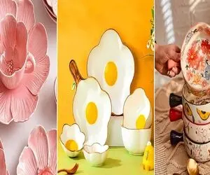 ظروف سرامیکی فانتزی؛ پذیرایی از مهمان ها به سبک انیمه های ژاپنی، کیوت و فوق زیبا