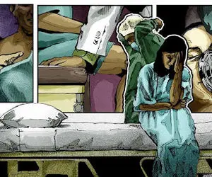 تجاوز نظافچی بیمارستان به پیرزن بستری در بیمارستان!